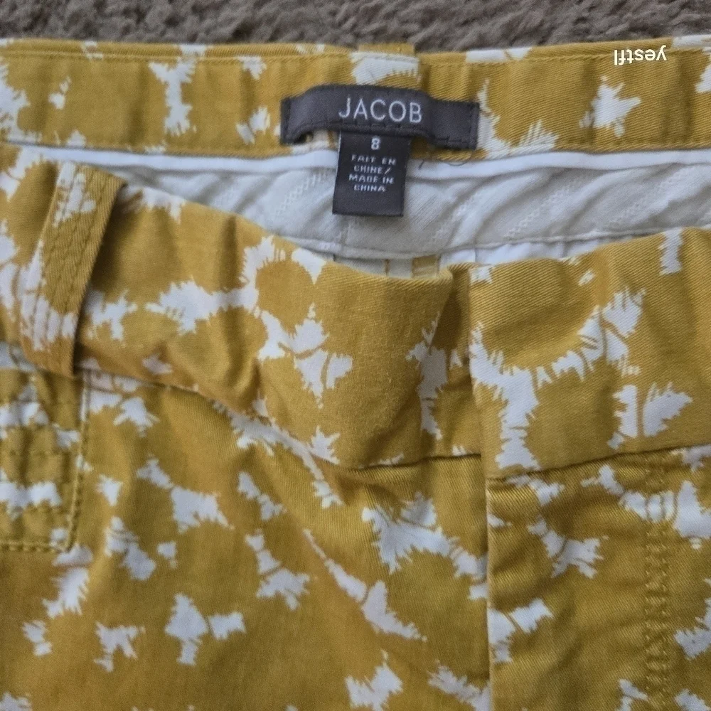 Joseph preppy yellow shorts 8